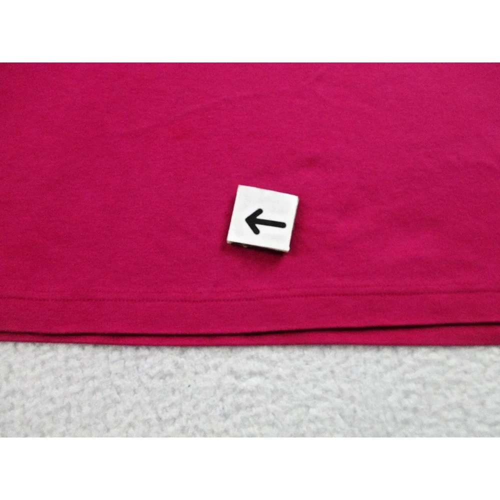 Vintage J Crew Shirt Mens XXL Oarsman Label 90s LS Pink Thrashed Mockneck *READ*